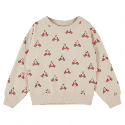 Émile & Ida : T-shirt Chien enfant - farine