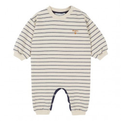 Émile & Ida : Combinaison marinière bébé - pinstripe