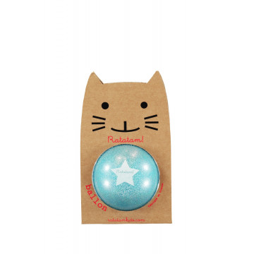 Ballon Bleu summer à Paillettes - Ratatam