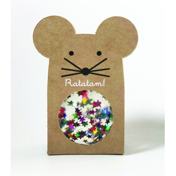 Petite Balle Rebondissante Etoiles - Ratatam