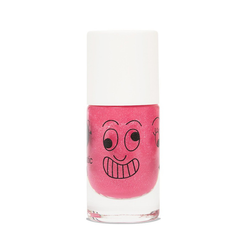 Vernis enfant "Kitty" Rose bonbon à paillettes - Nailmatic