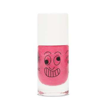Vernis enfant "Kitty" Rose bonbon à paillettes - Nailmatic