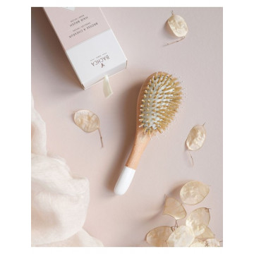 Brosse en Bois, démélante et lissante (petite) - Bachca