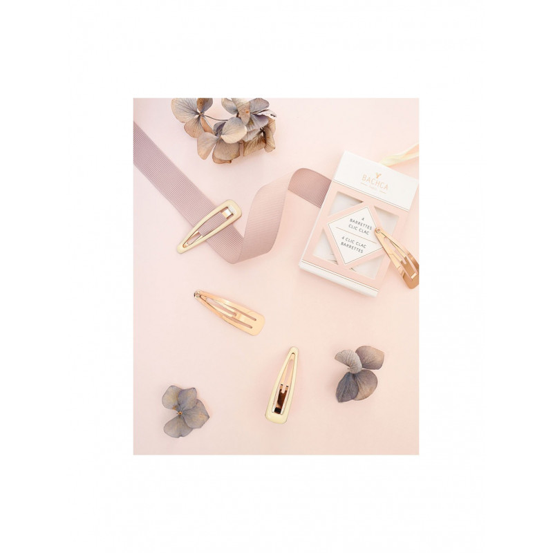 Pack de 4 barrettes clic-clacs - Bachca