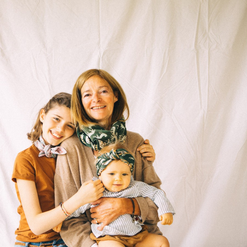 Foulard Latika Bengale Kaki - Apaches Collections