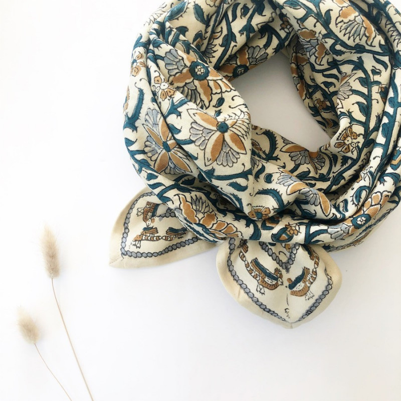 Foulard Latika "Bird" Sable