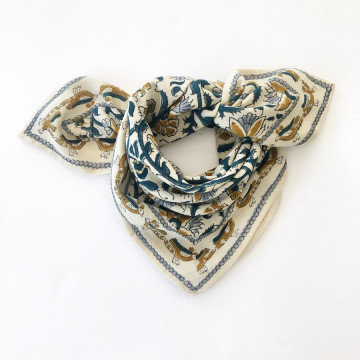 Foulard Manika "Bird" Sable - Apaches Collections