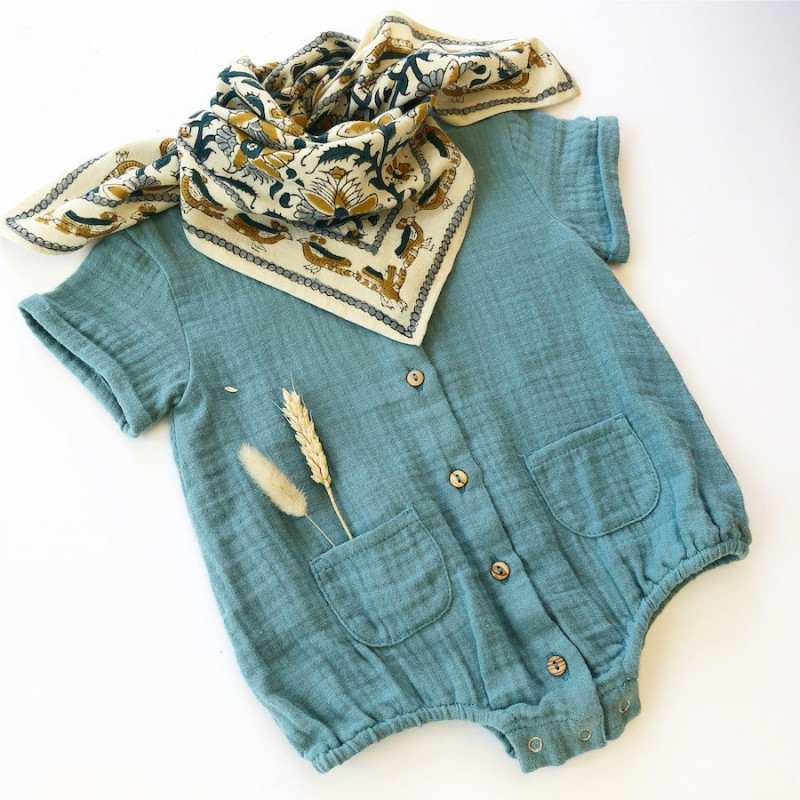 Foulard Manika "Bird" Sable - Apaches Collections