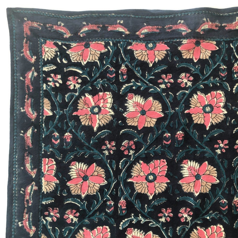 Foulard Manika "Bird" Céleste - Apaches Collections