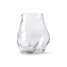 Vase Fesses en Verre transparent
